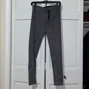 Suede Gray leggings